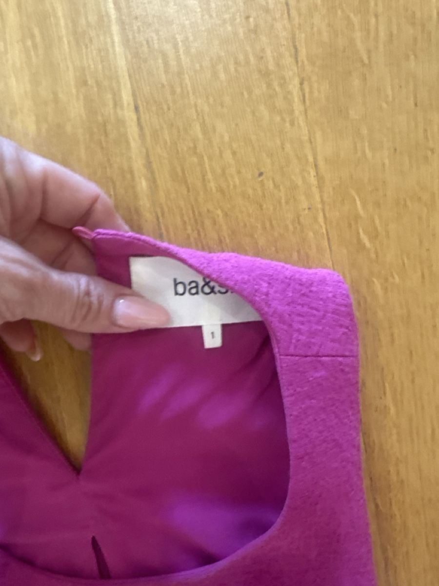 Vestiti: Fuchsia Kleid mit Ringen Grösse S/M im Sommer-Look – Usato da Arlesheim venduto da MAREAC 1