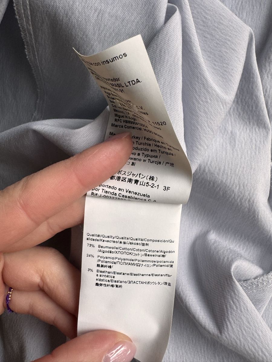 Hugo Boss Camicette: Hugo Boss Grey/blue blouse – Nuovo (secondo la descrizione) da Zürich venduto da ari_cr2f 3