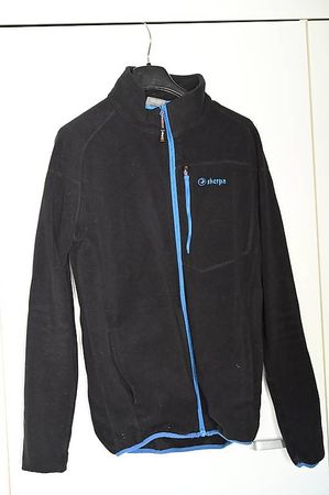 Sherpa Adventure Gear Fleecejacke schwarz/blau, Gr. L