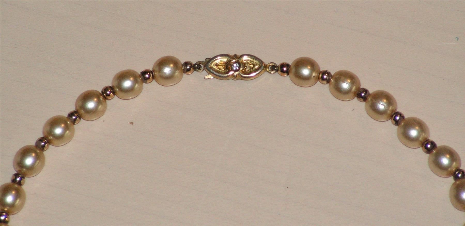 Catenine: Halskette Perlenkette 65 cm – Usato da Oberriet SG venduto da Manick 1