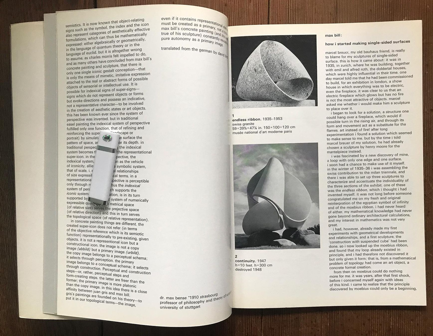 Libri: Max Bill Zürich 1973 Katalog 1972 – Usato da Lützelflüh-Goldb venduto da fluidum 4