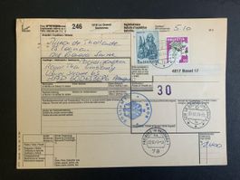 Le Grand-Saconnex.  Paketkarte