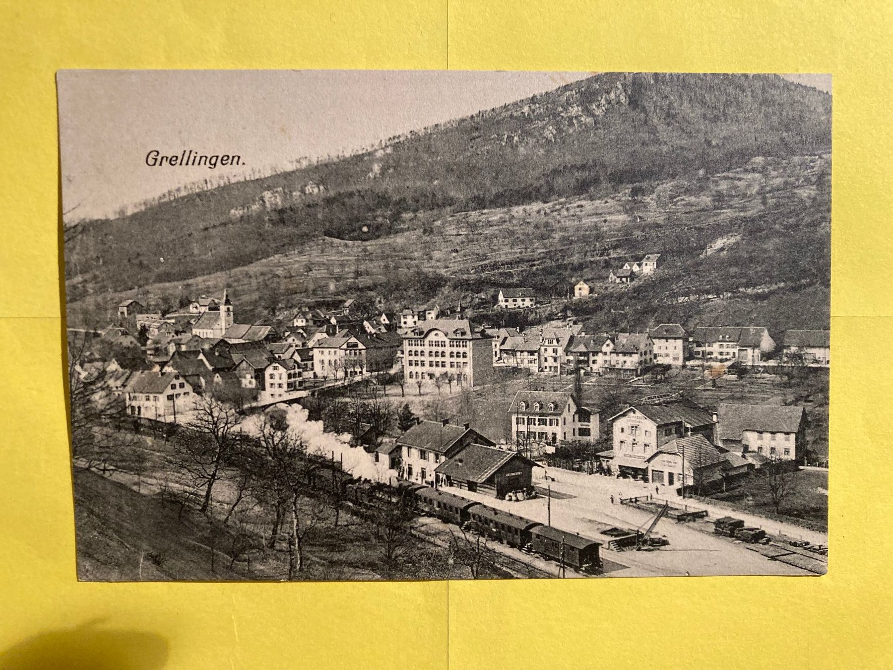 Cartoline postali: AK  Grellingen, Bahnhof, Feldpost, – Nuovo (secondo la descrizione) da Grabs venduto da paggi01