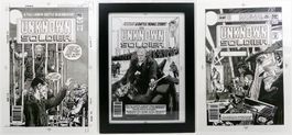 UNKNOWN SOLDIER 3 DC COVER PRODUCTION ART HORROR HAUNTED '80