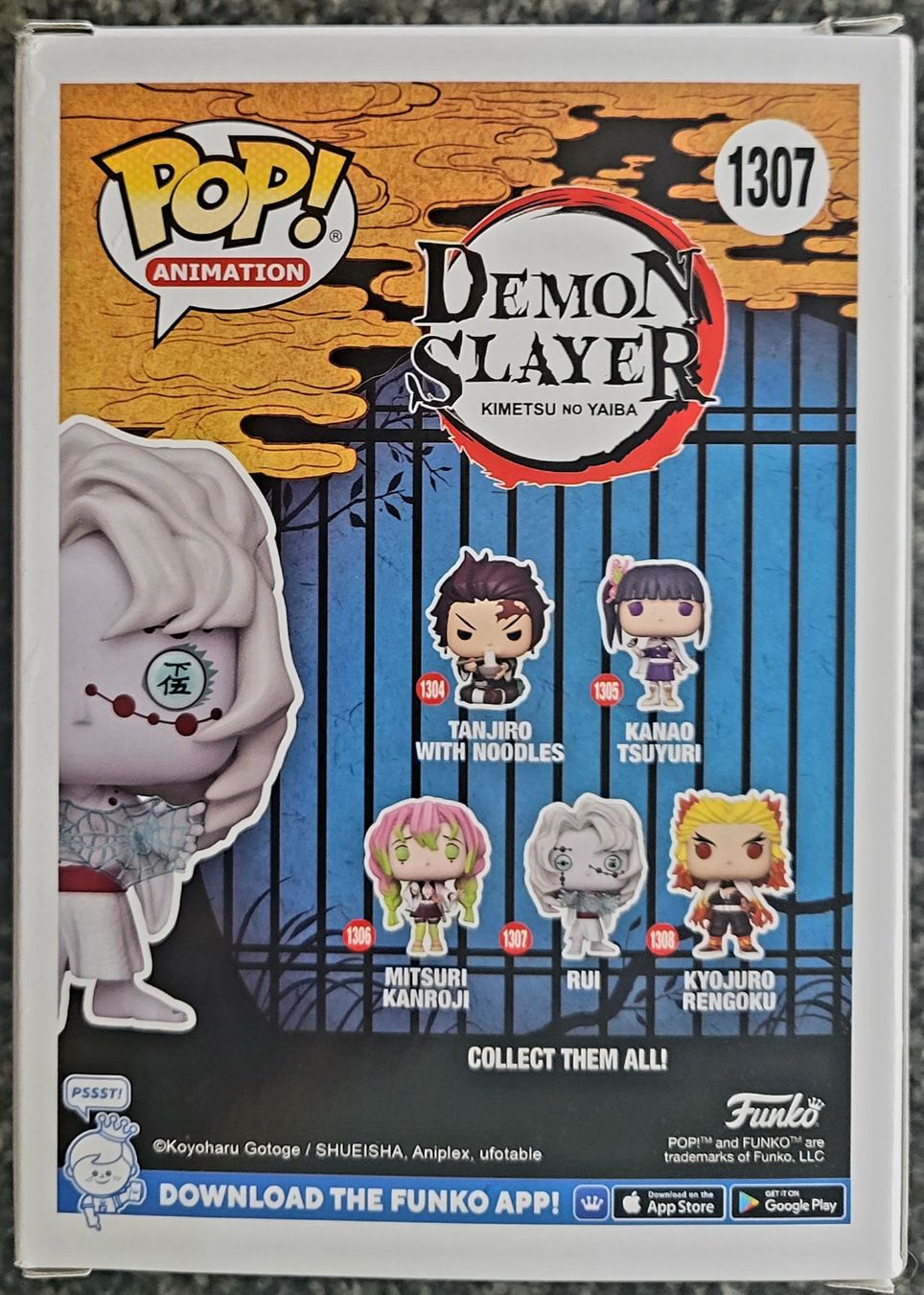 Funko Statuette: Funko Pop Demon Slayer  Rui – Nuovo e nell'imballaggio originale da Montet (Glâne) venduto da KOADA 1