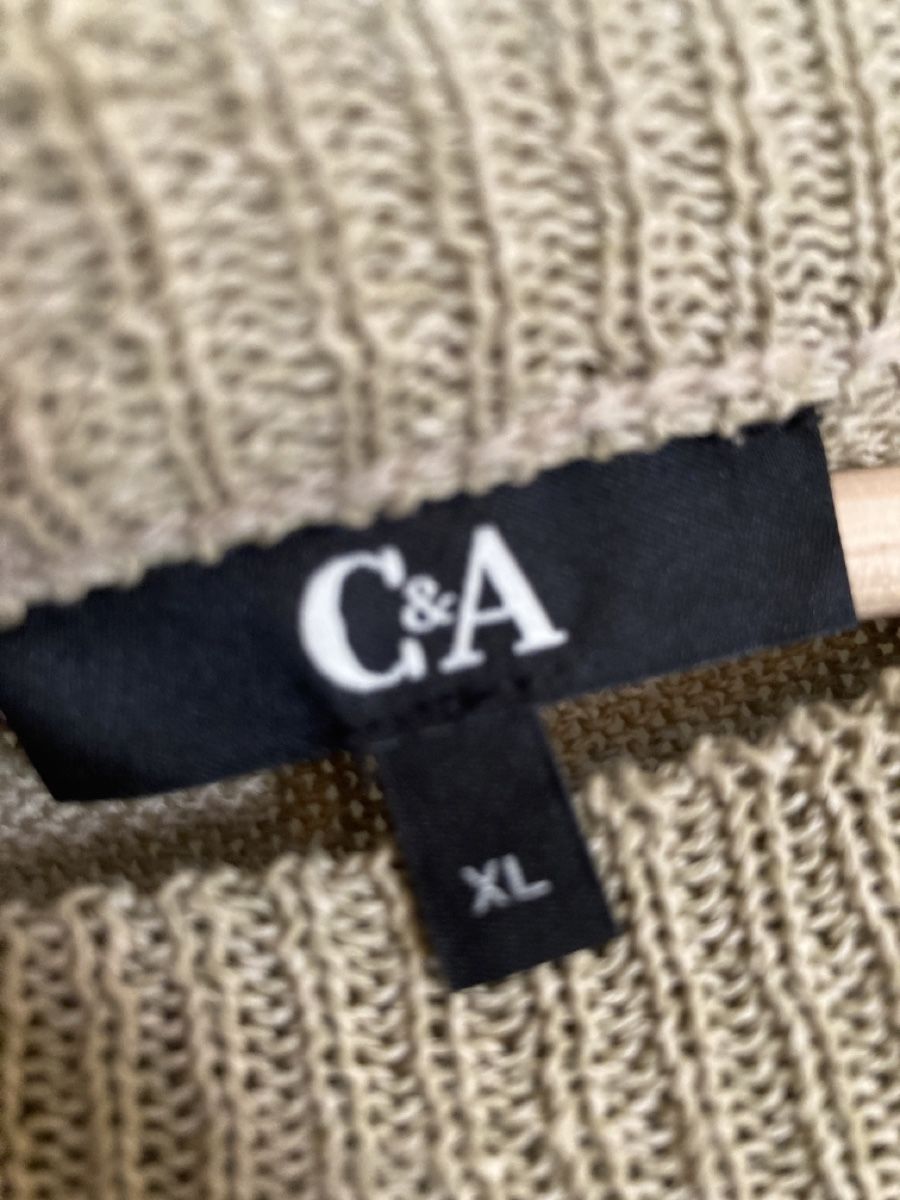 C&A Pullover & Sweatshirts: Luftiger Pullover, nude / beige, Leinengemisch, Gr. XL – Gebraucht aus Luzern von bettygreen 3