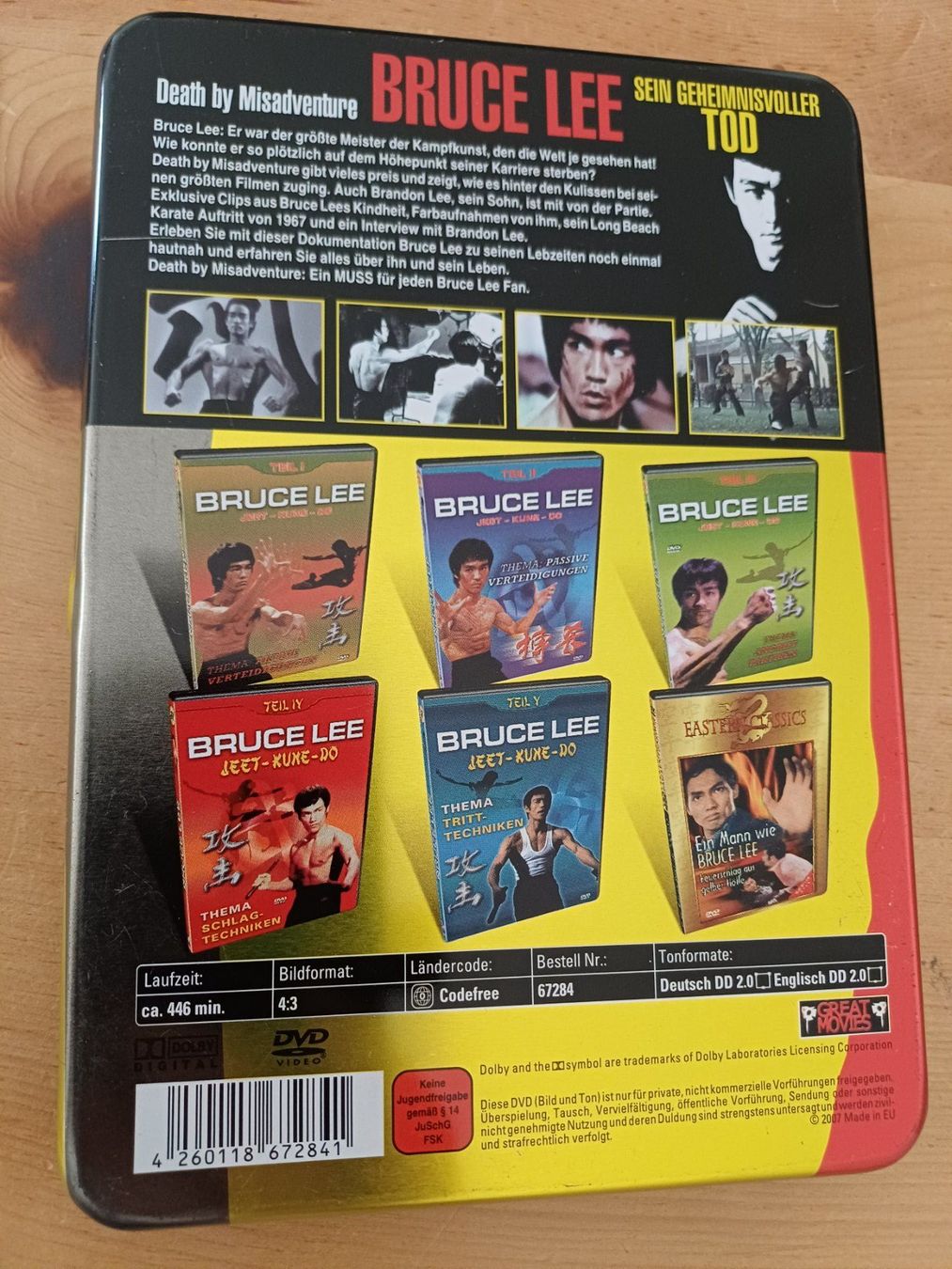 Tutti i DVDs: Bruce Lee - (Metallbox 3 DVDs) – Usato da Jona venduto da Rreto71 2