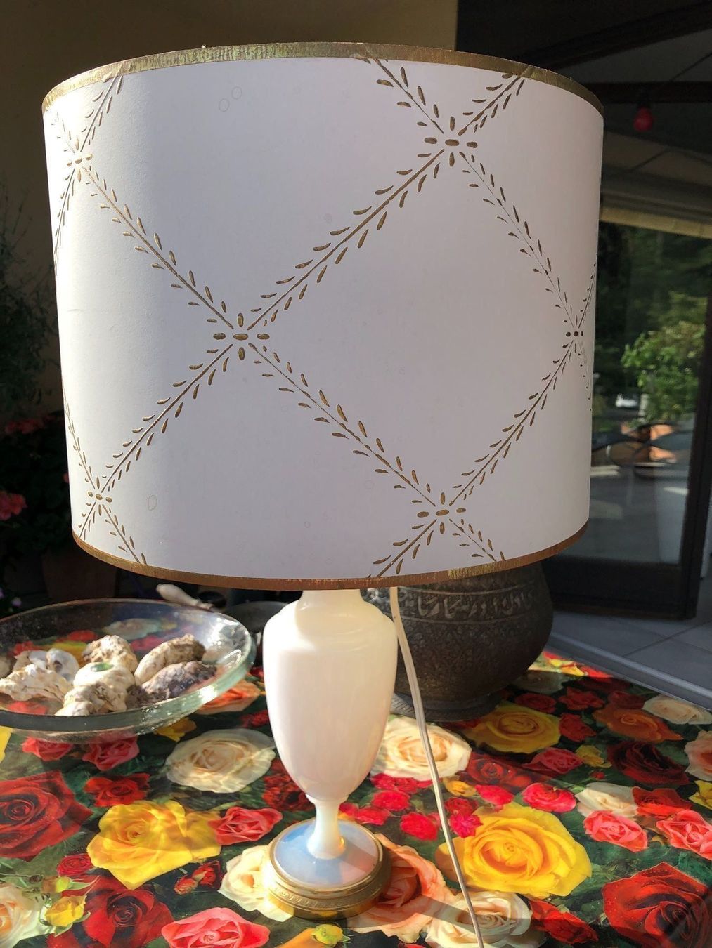 Lampen: Glas-Tischlampe – Gebraucht aus Luzern von Fenek2 1