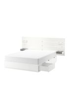 IKEA Nordli Bett 160x200 + Akrehamn Matratze