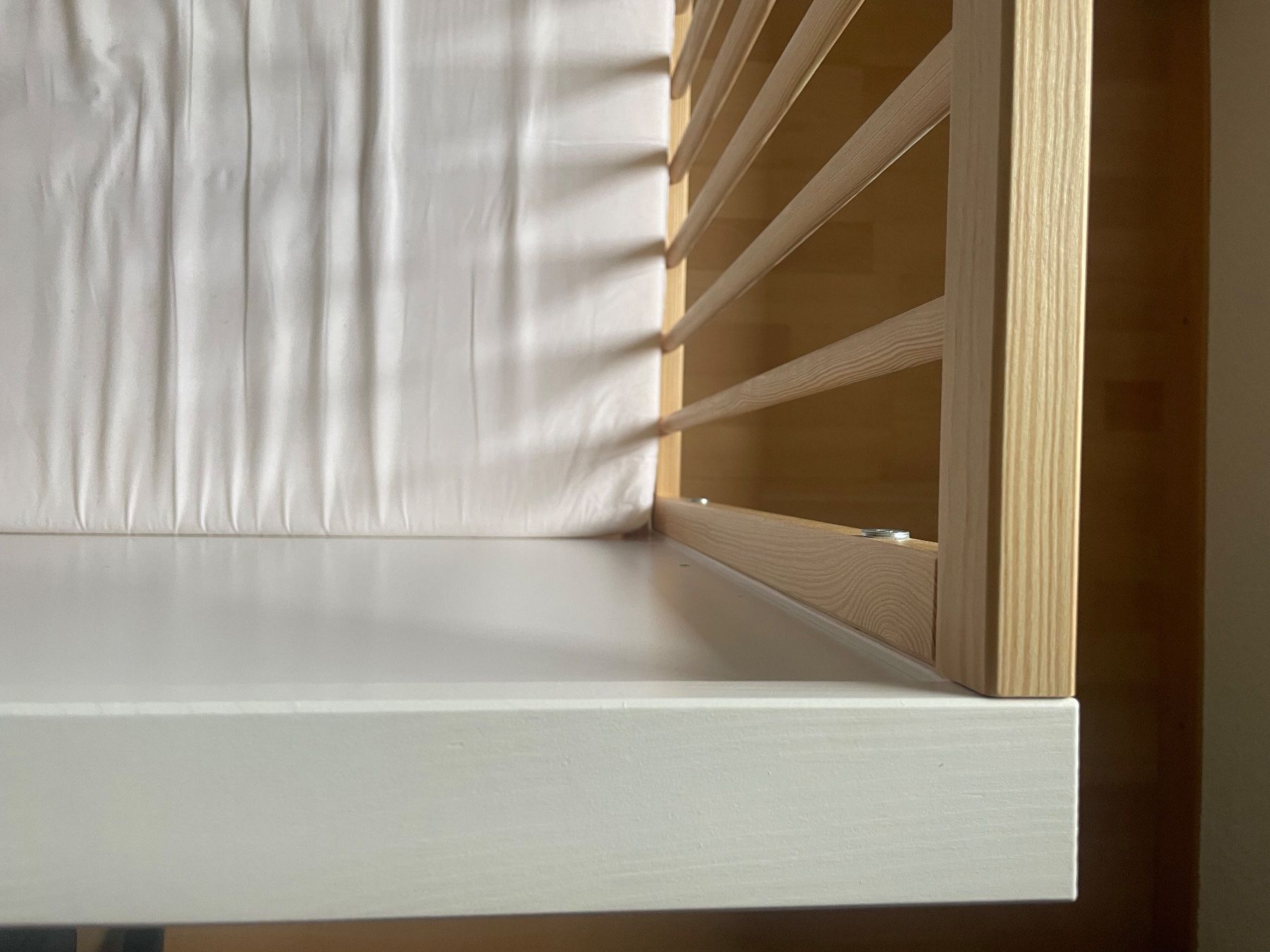 Lits: Lit bébé bois blanc – Neuf (Voir description) à St-Légier-La Chiésaz par Dr.Men 7