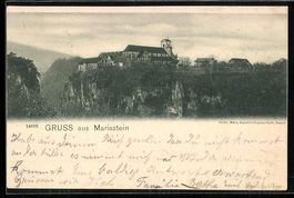 AK Mariastein, Partie im Ort, 1902