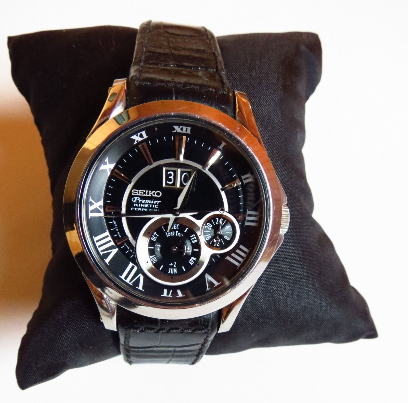 Seiko Uhren: Seiko Premier- Kinetic Perpetual - 7D56-0AA0 – Gebraucht aus Walenstadt von apropo
