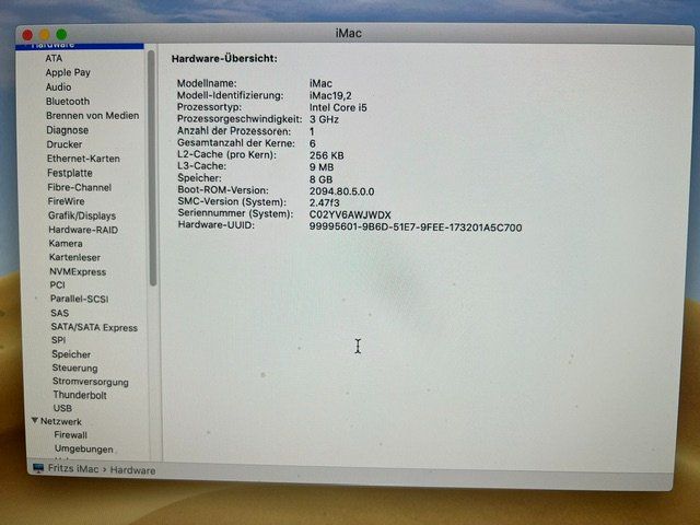 Apple PC: iMac 2019, 21.5 '' – Usato da Niederurnen venduto da ruedif2006 4