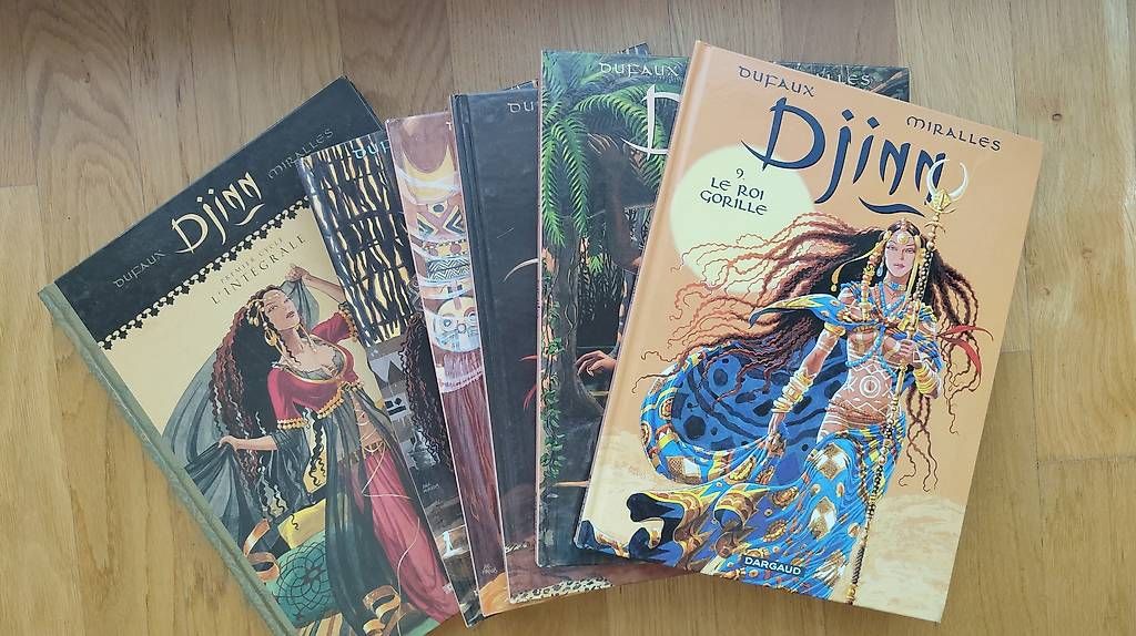 Fumetti: BD Djinn tomes 1 à 9 – Usato da Martigny venduto da isa_j22w