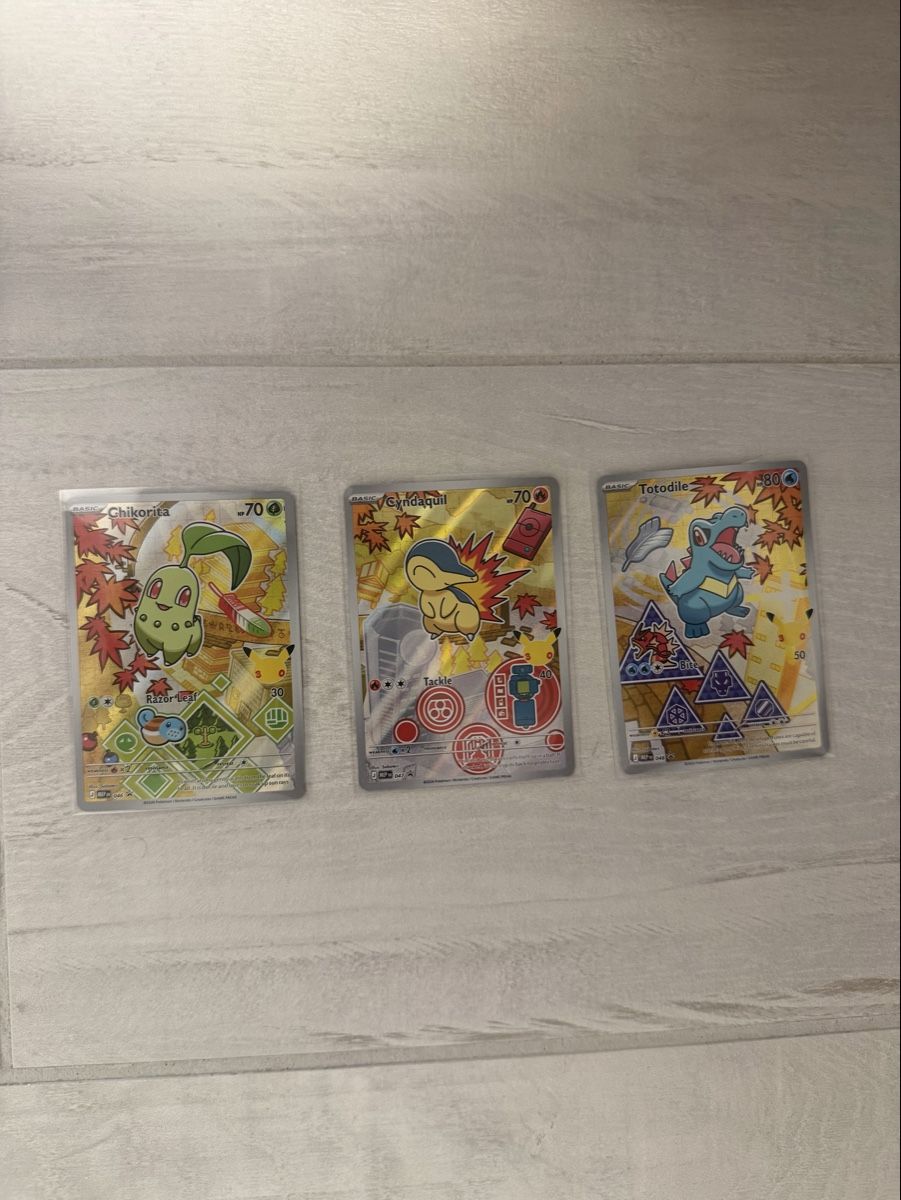 Pokémon Sammelbilder & Trading cards: First Partner Serie 2 Pokemons. Gen2 – Neu und originalverpackt aus Biel/Bienne von CardSellee