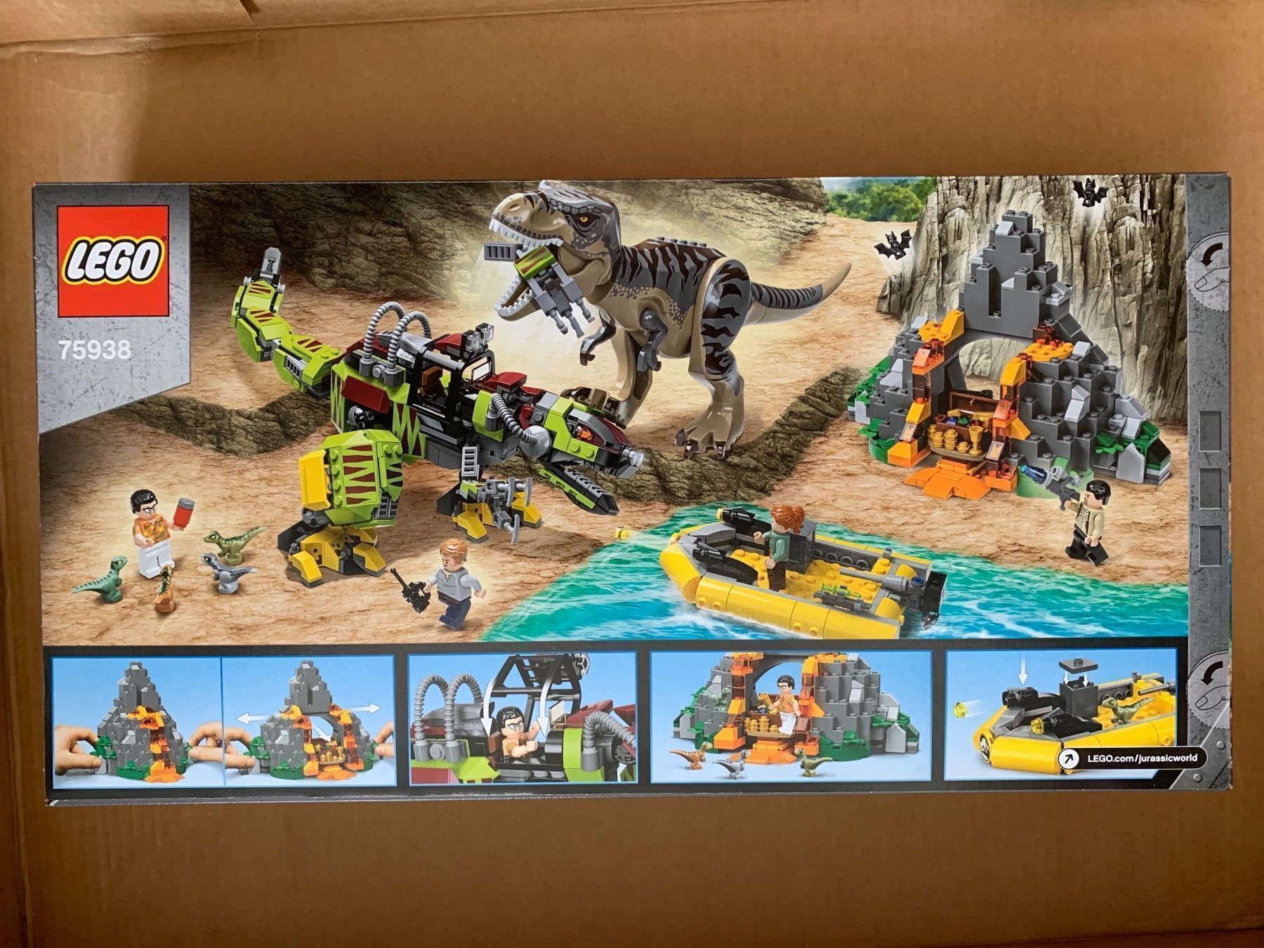 Lego 75938 - Jurassic World - T. rex vs. Dino (Neu und originalverpackt ...