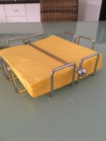 Zeitloser Serviettenhalter Chromstahl - NEU