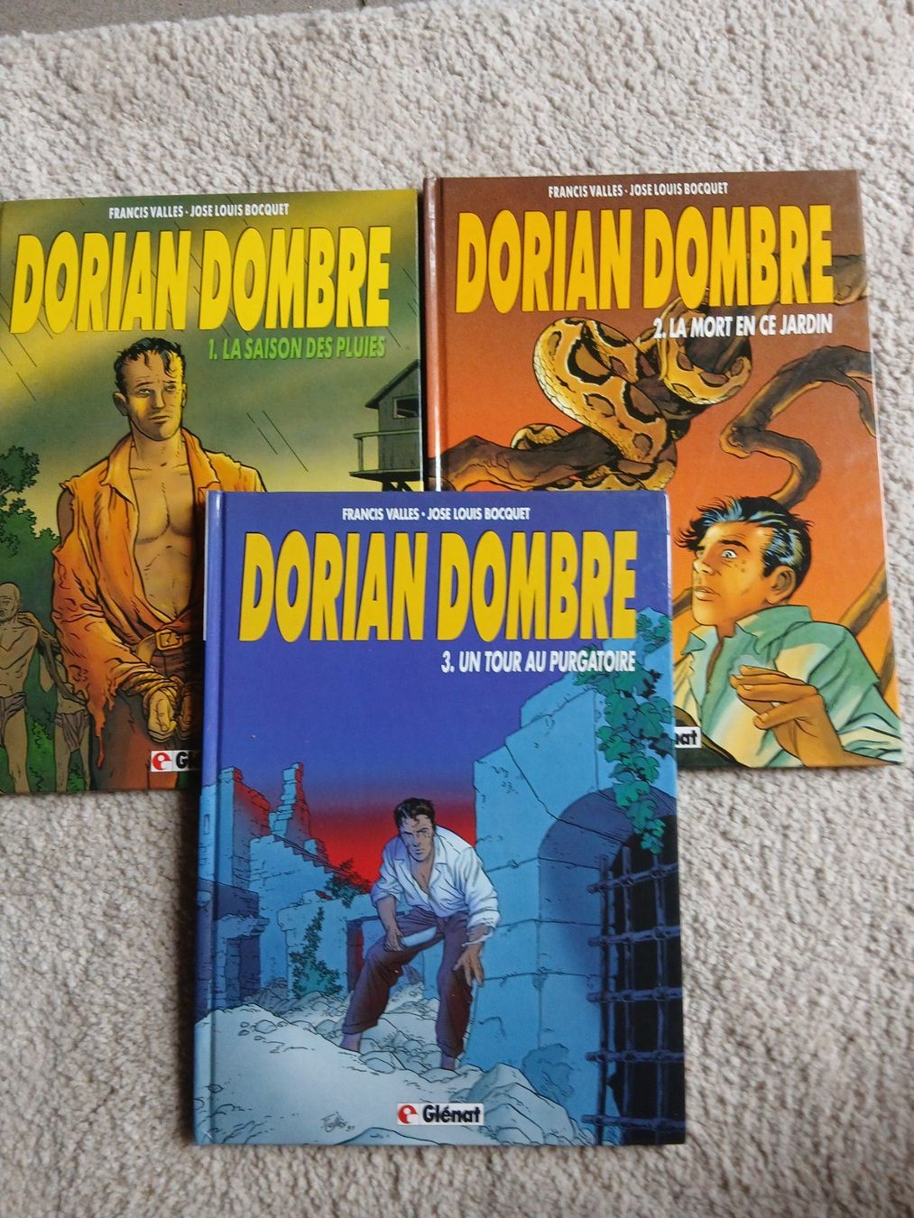 BD: DORIAN DOMBRE TTBE EO  TOME 1 A 3 HISTOIRE COMPLETE – D'occasion à Puidoux par Efango