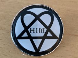 HIM Pin Anstecker Punk Rock Metal Pop