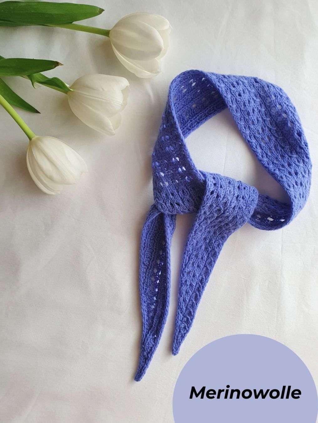 Foulard & Sciarpe: Mini scarf, Strickschal, Handgestrickt, Unikat, Geschenk – Nuovo e nell'imballaggio originale da Neunkirch venduto da Sandramay