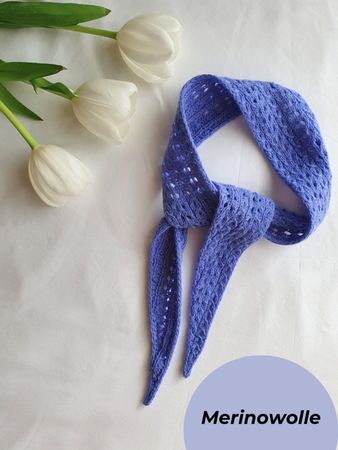 Mini scarf, Strickschal, Handgestrickt, Unikat, Geschenk