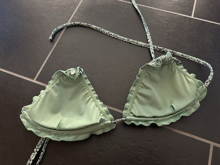 Bikini inkl. Hose grün gemustert Grösse M neuwertig