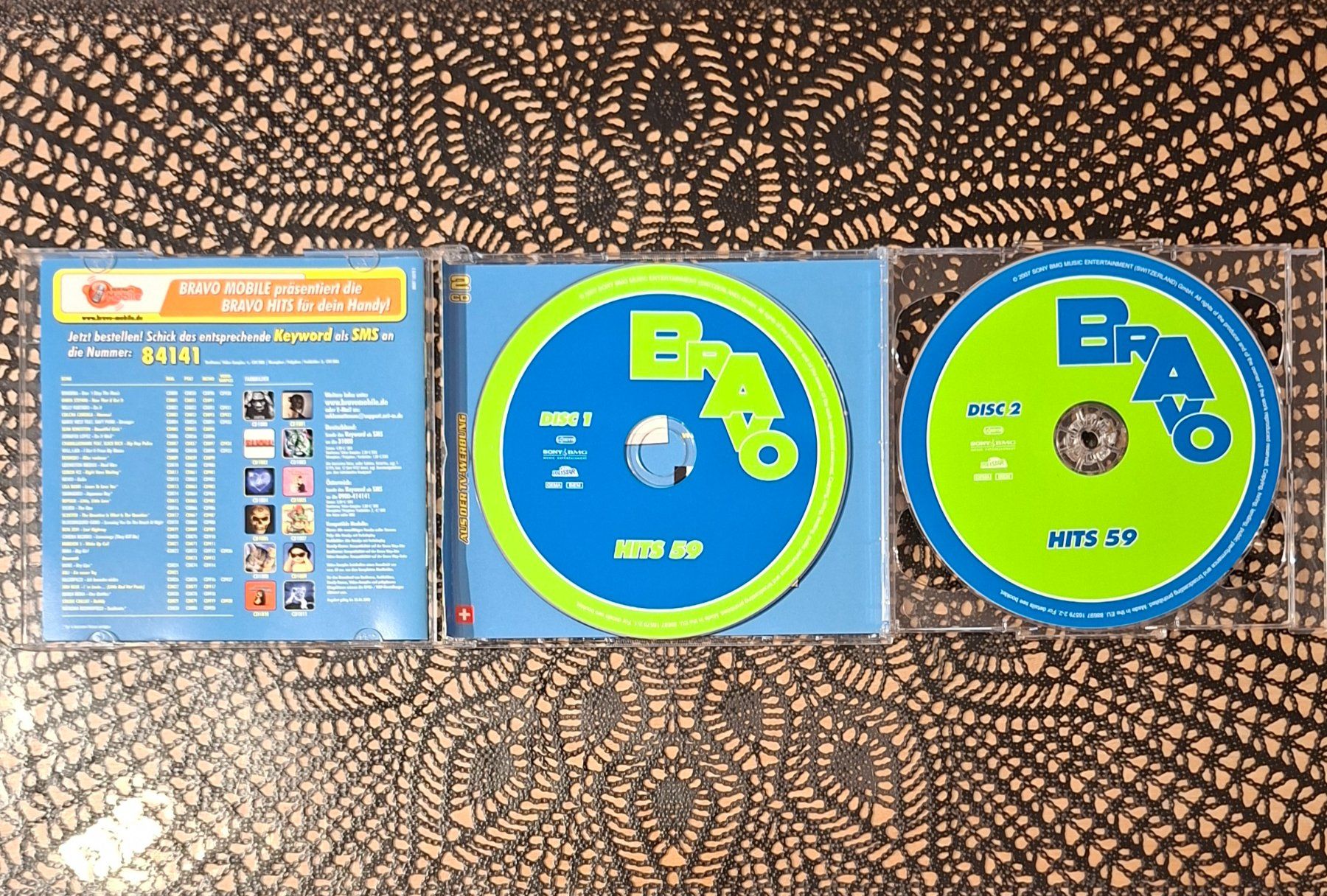 CDs: Bravo Hits 59, Doppel CD, 2007, Hit Compilation, Sampler – Gebraucht aus Amriswil von Celini3 2