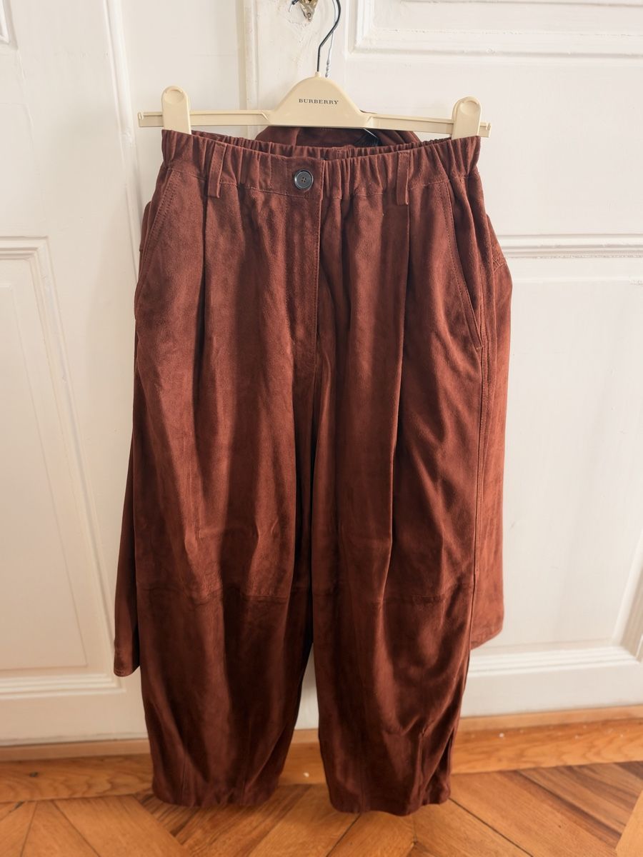 Massimo Dutti Completi & Tailleur: Ensemble en cuir Massimo Dutti marron taille S – Usato da Genève venduto da gou_c22y 5