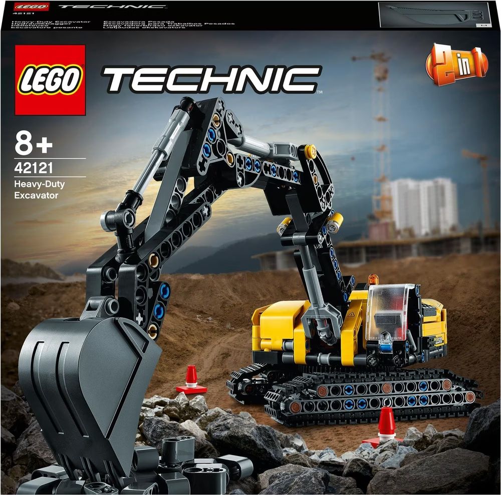 Lego Spielzeuge: LEGO Technic 42121 Schwerlastbagger 2-in-1 – Gebraucht aus Hosenruck von ber_6zdr 1