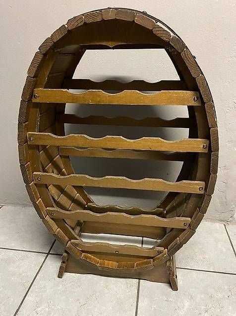 Scaffali: Porte bouteilles rustique en bois – Usato da Bienne venduto da lolbag 3
