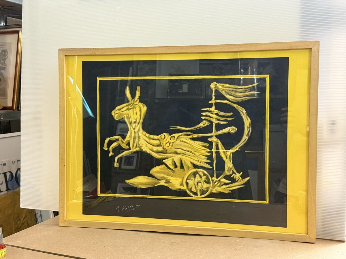Arts picturaux & lithographies: Georges BRAQUE - Le char de Médée – D'occasion à Solothurn par NUVICO 5