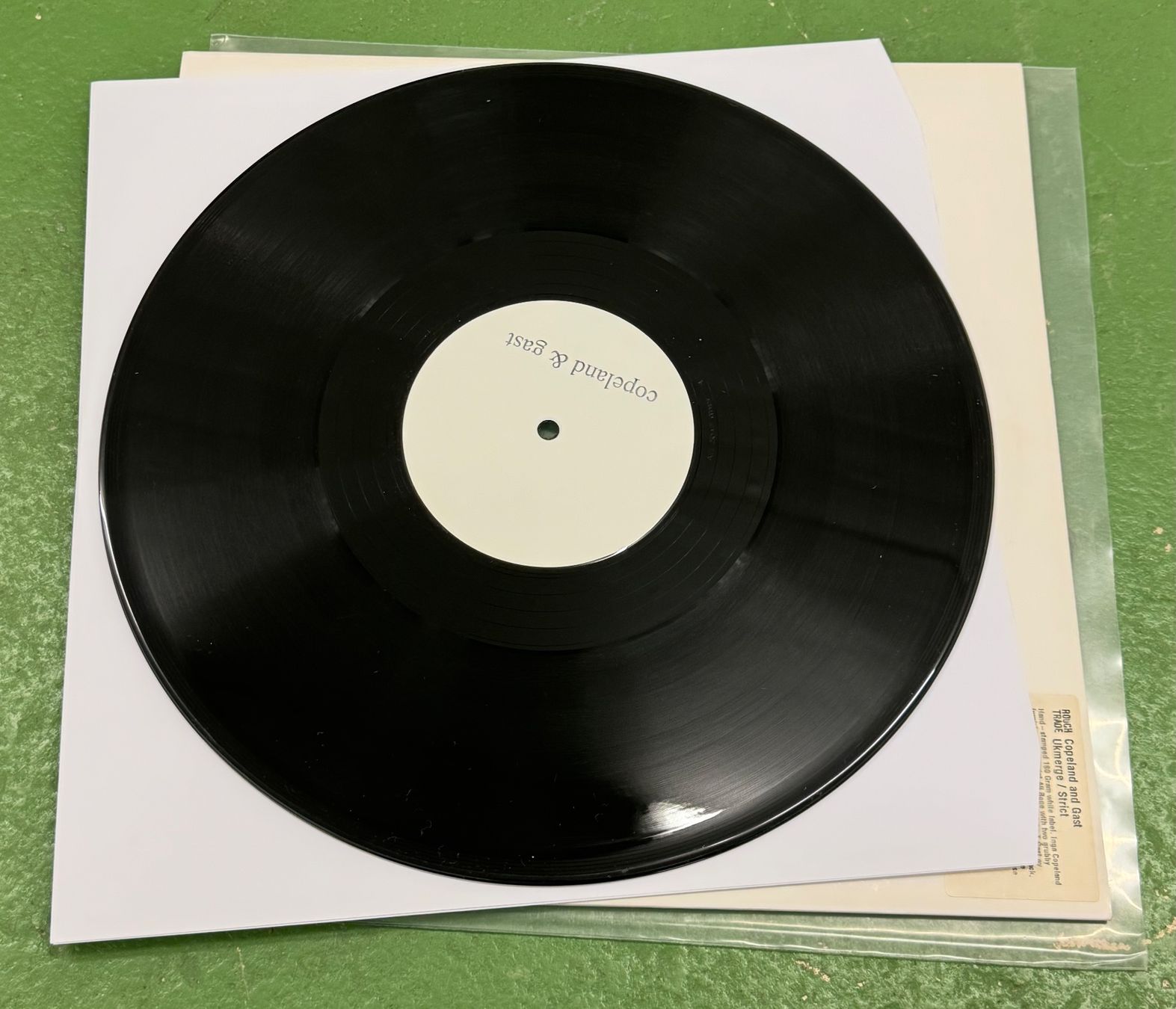 Dischi in vinile: Copeland & Gast: UKMerge/Strict – Usato da Basel venduto da Ostschweiz06 1