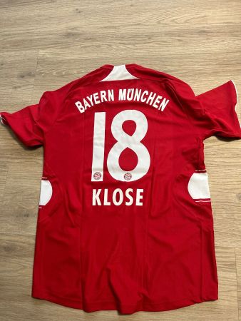 FC Bayern München OriginalTrikot Klose, Autogramm und Poster