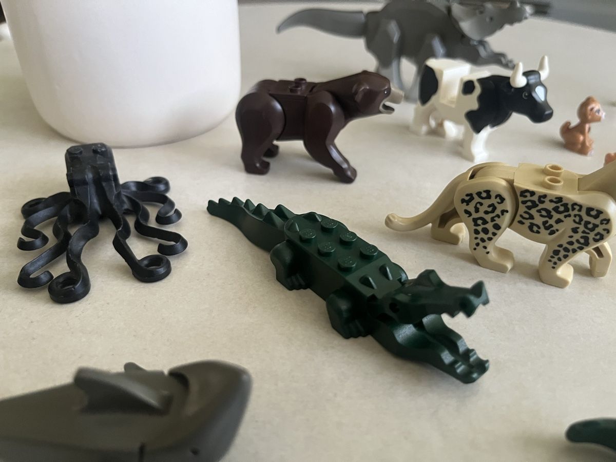 Lego Statuette: 43x LEGO Tiere / Konvolut! – Usato da Köniz venduto da Tottigoal10 3