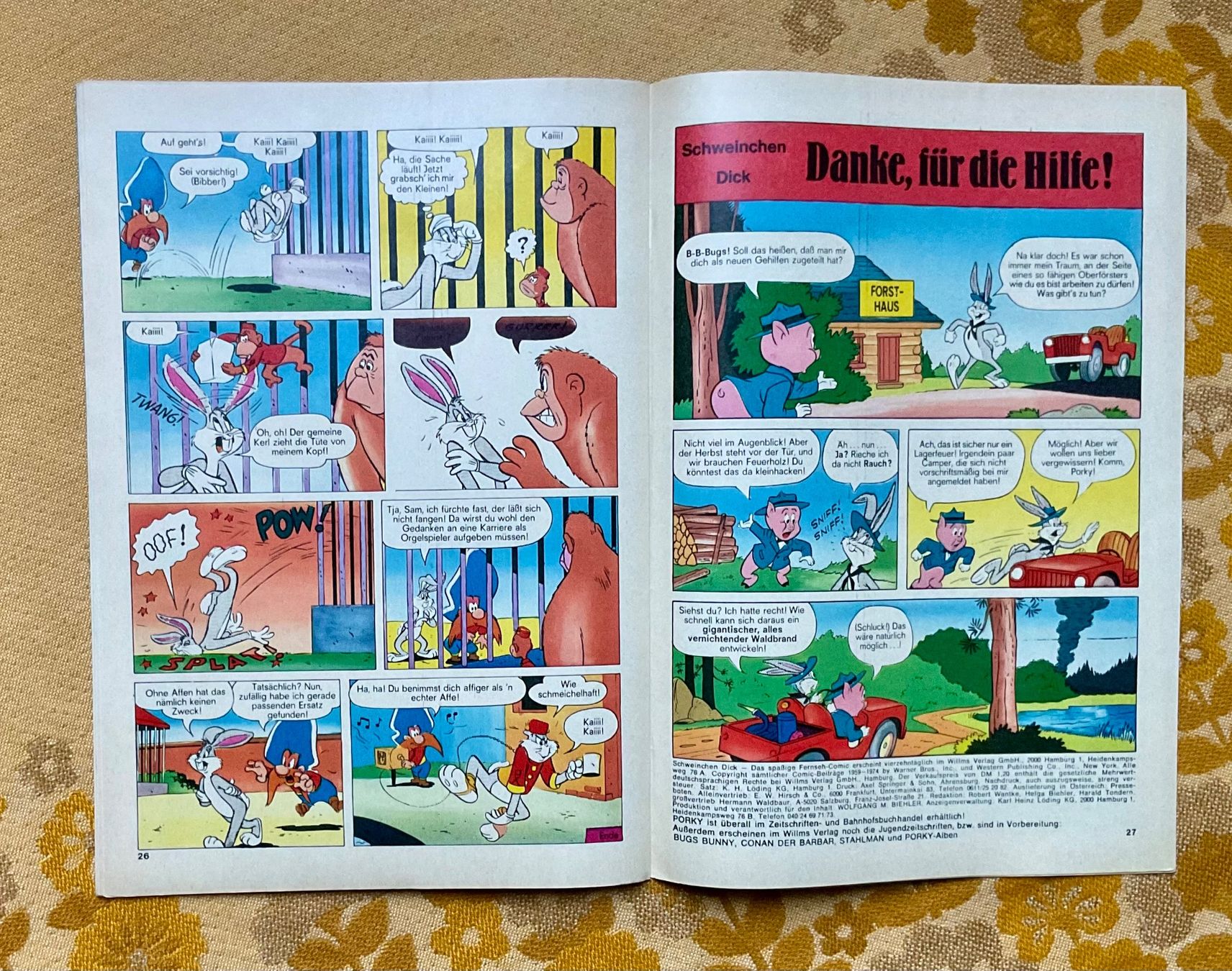 Fumetti: Schweinchen Dick Heft Nr 55 von 1974 – Usato da Endingen venduto da nathan05 7