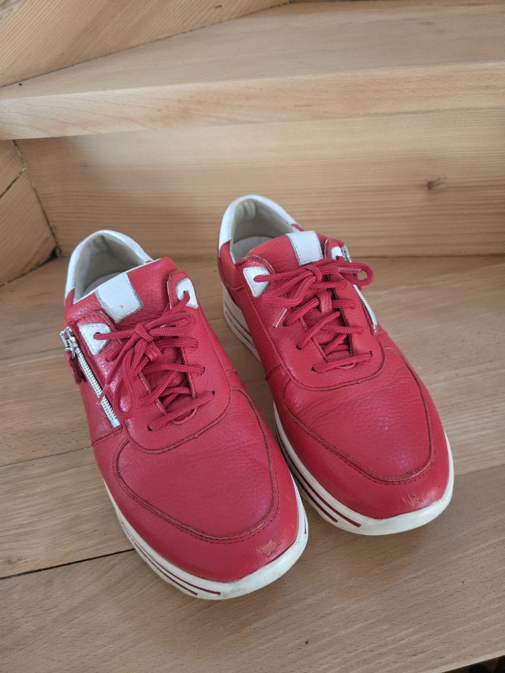 Scarpe da donna: Waldläufer Halbschuhe rot - Grösse 40  – Usato da Unterterzen venduto da elebo