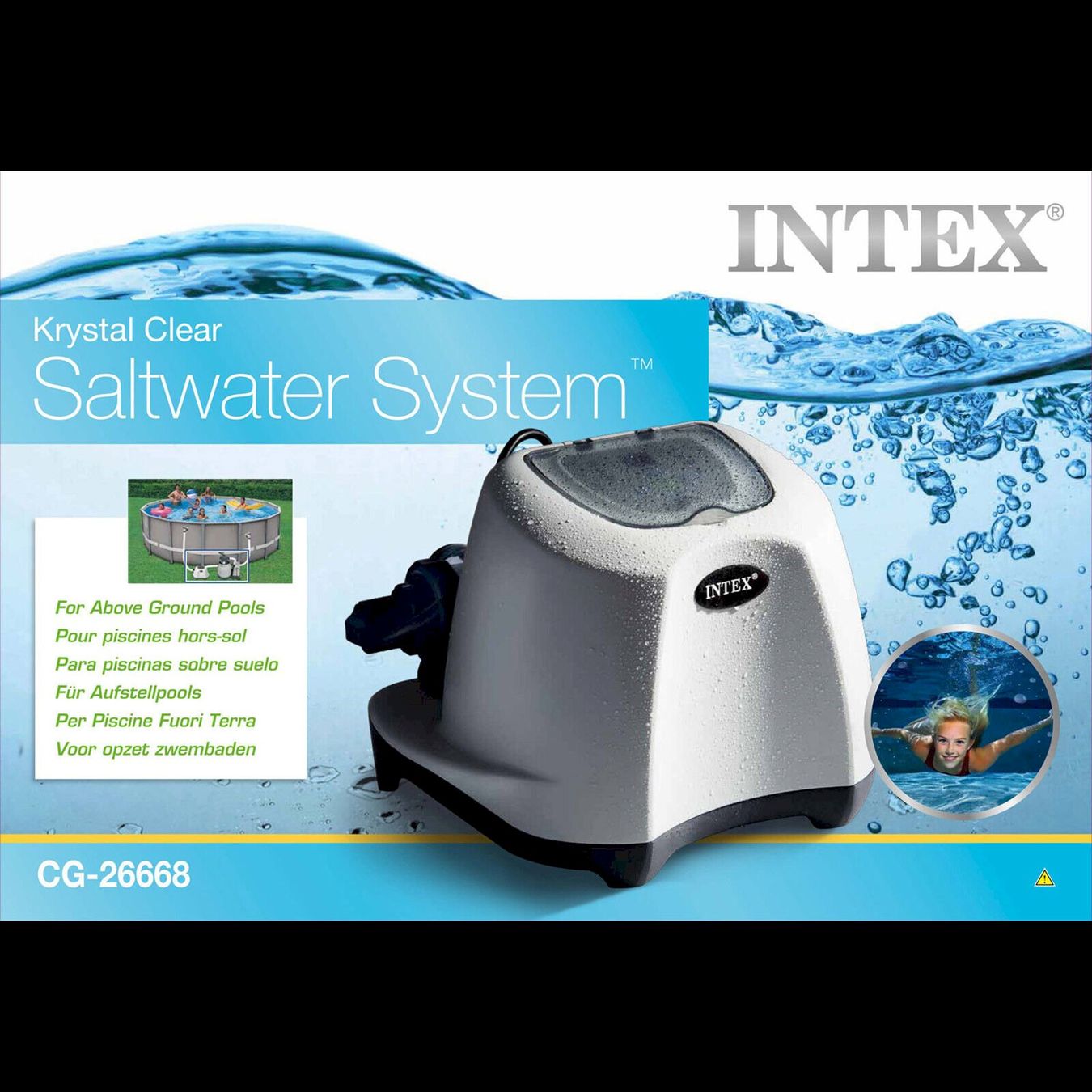 Bestway Schwimmbad: Intex Krystal Clear CG-26668 – Neu und originalverpackt aus Bottighofen von zaap 2