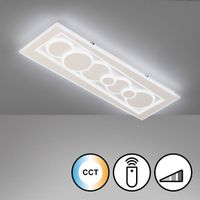 LED Deckenleuchte, Weiss, 90 cm x 30 cm