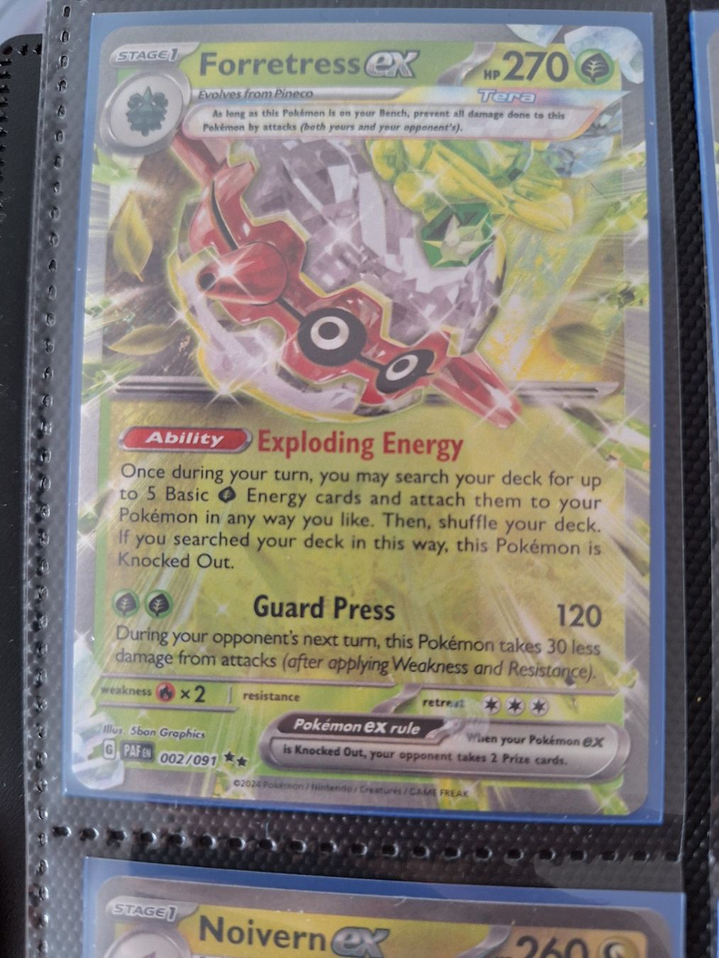 Pokémon Carte collezionabili: Forretress ex – Usato da Altstätten SG venduto da GGsGameshop