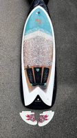 Twin Fin Fish Surfboard 6.0"x21" 1/4x2" 1/4