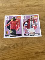 Panini Extra Sticker Haaland und Doku