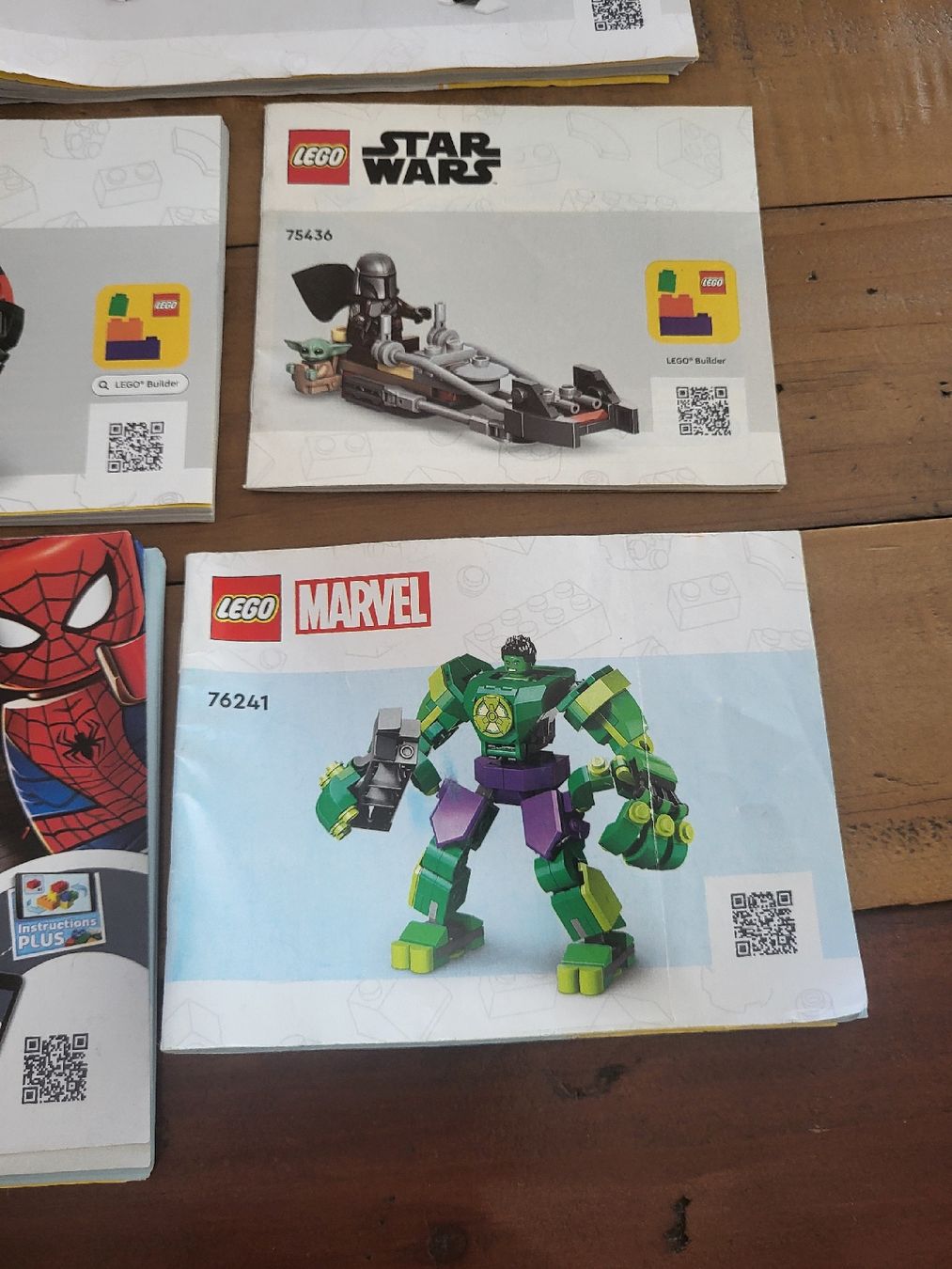 Lego Baukästen: Notices LEGO Star Wars & Marvel seules - Lot de 8 sets – Gebraucht aus Ursy von Tchoupitchou 3