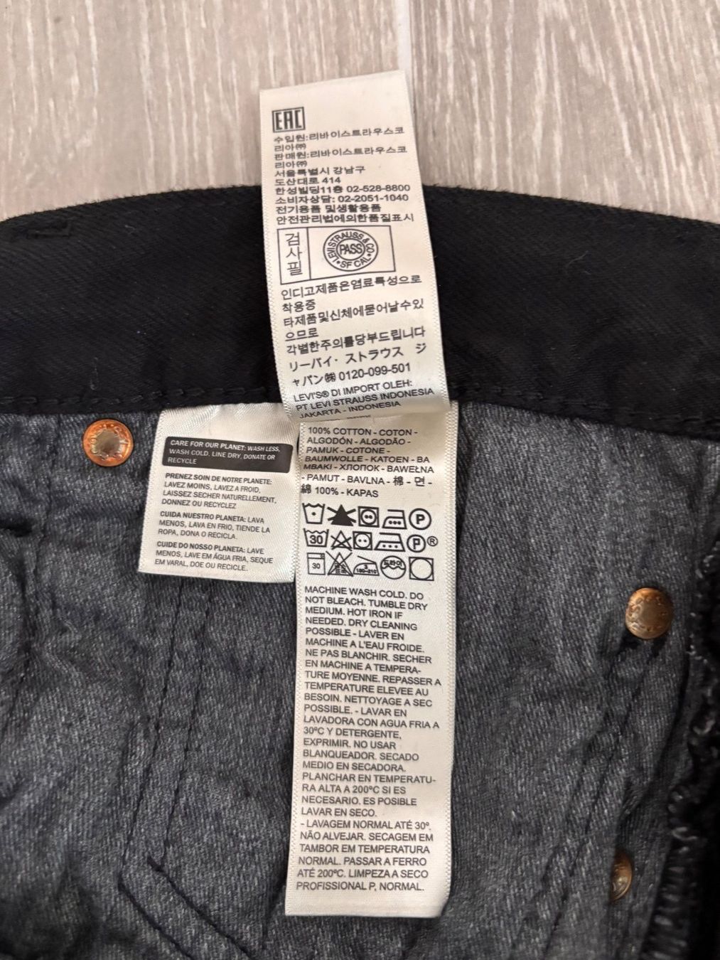 Levi's Jeans: Levis 501 - schwarz - W34/L30 – Nuovo (secondo la descrizione) da Châtelaine venduto da Maronggi 5