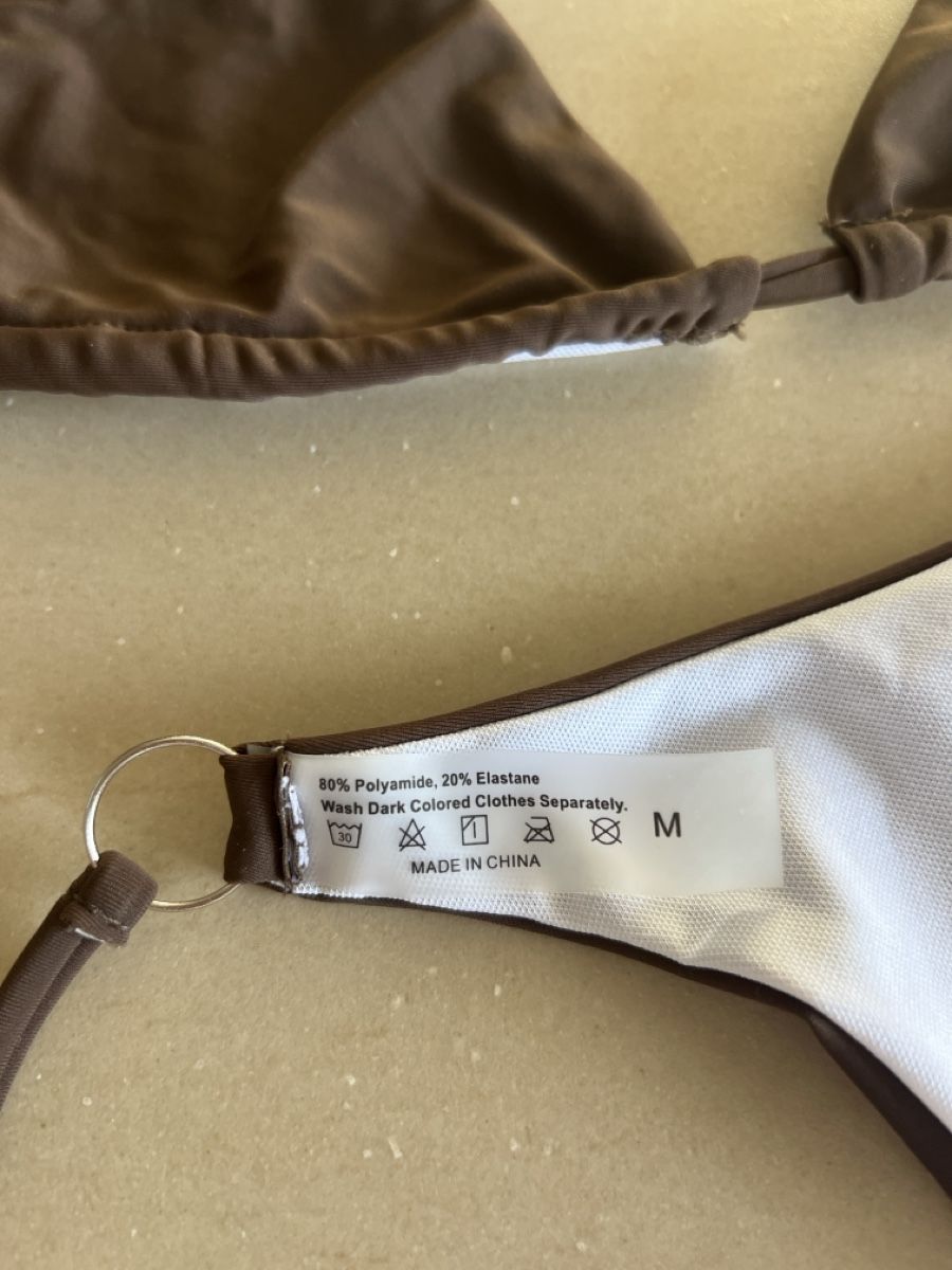 Shein Maillots de bain & Bikinis: Braunes Bikini-Set Grösse M, – Neuf (Voir description) à Bern par lar_sn6g 2