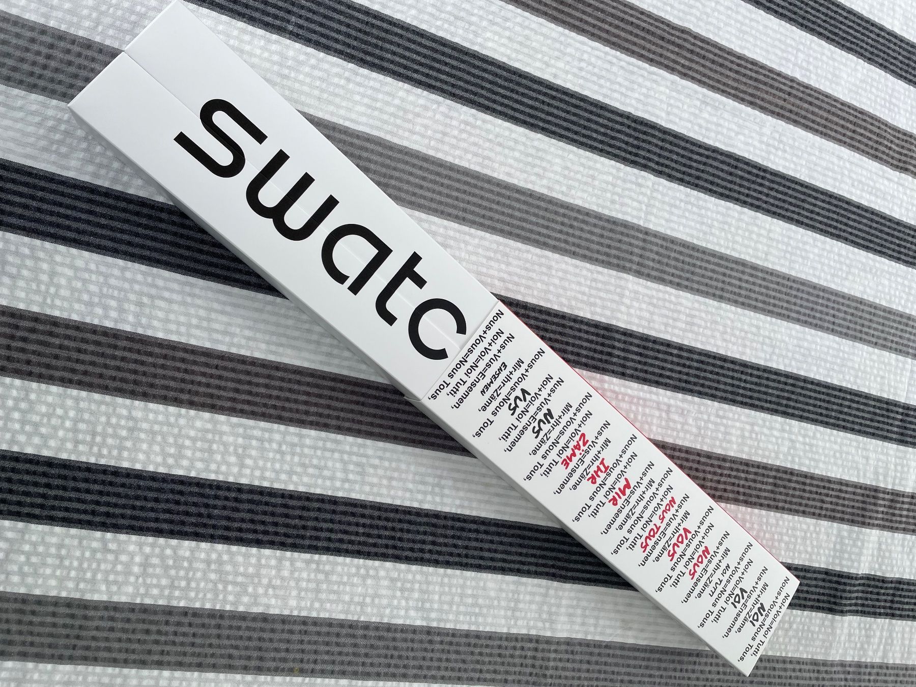 Swatch Orologi: Swatch Aktionärsuhr 2026 – Nuovo e nell'imballaggio originale da Neuenkirch venduto da dasgelbevelo 2