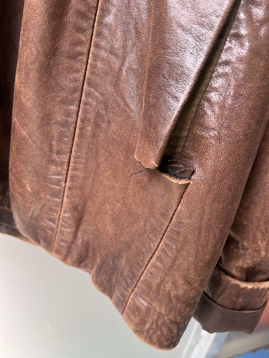 Giacche: Vintage Lederjacke braun – Usato da Langwiesen venduto da Fabienne_J93 2