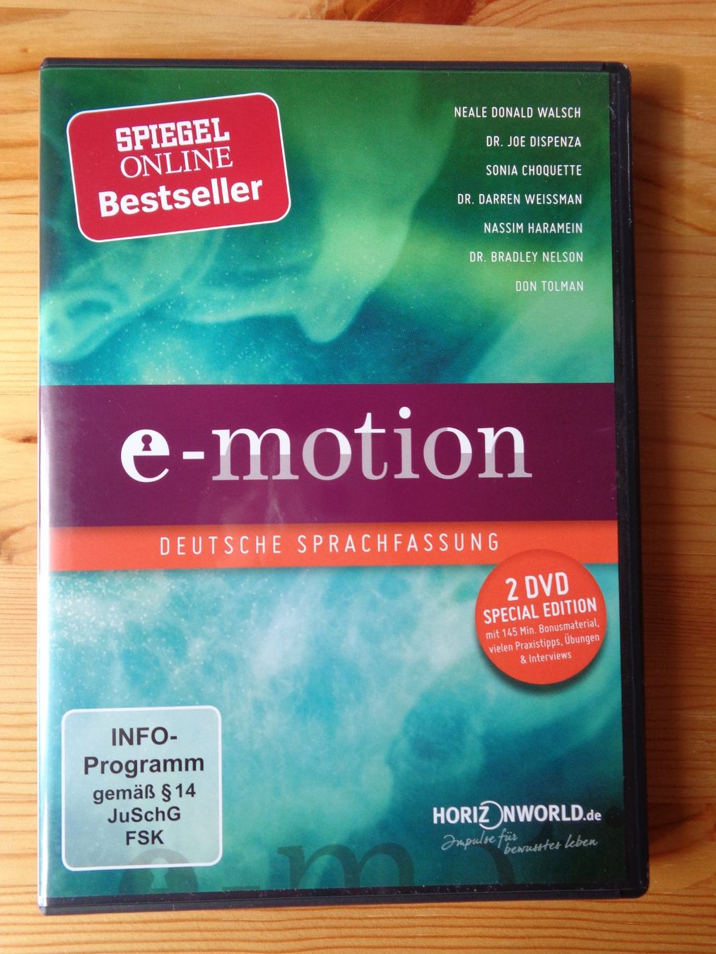 Tutti i DVDs: E-Motion. Deutsche Sprachfassung. 2 DVD, NEU! – Nuovo (secondo la descrizione) da Wiesendangen venduto da Gullfoss