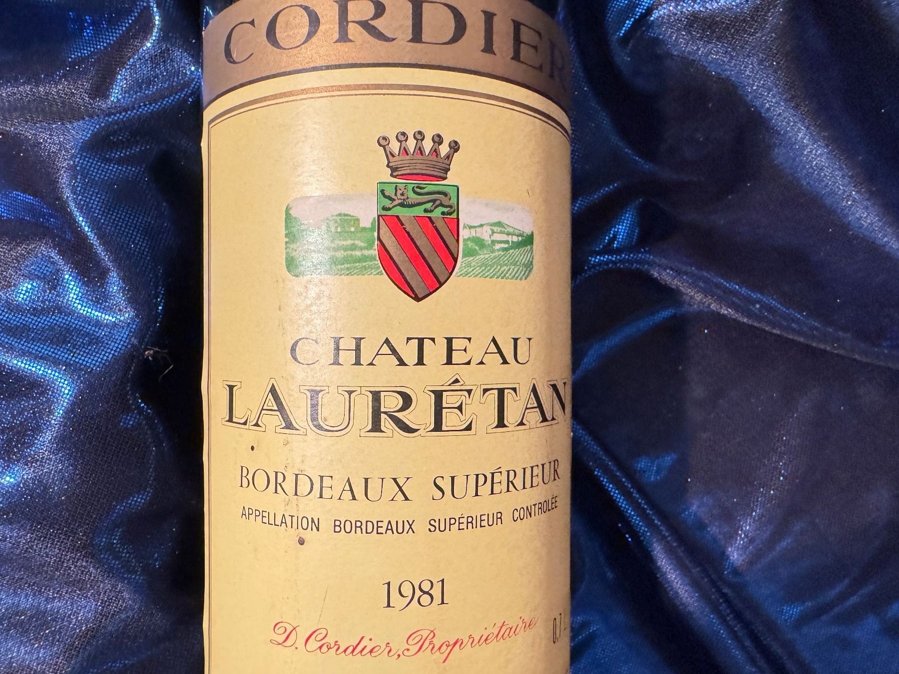 Vino: Château Laurétan 🍷 1981 – Nuovo e nell'imballaggio originale da Humlikon venduto da GX30 3
