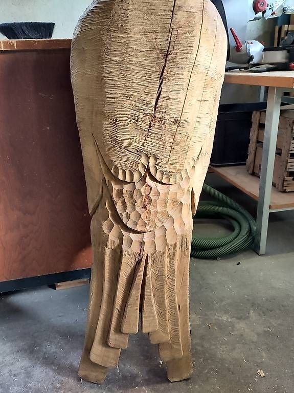 Figuren: Grosser Holzvogel – Gebraucht aus Büron von tim_2wc7 2