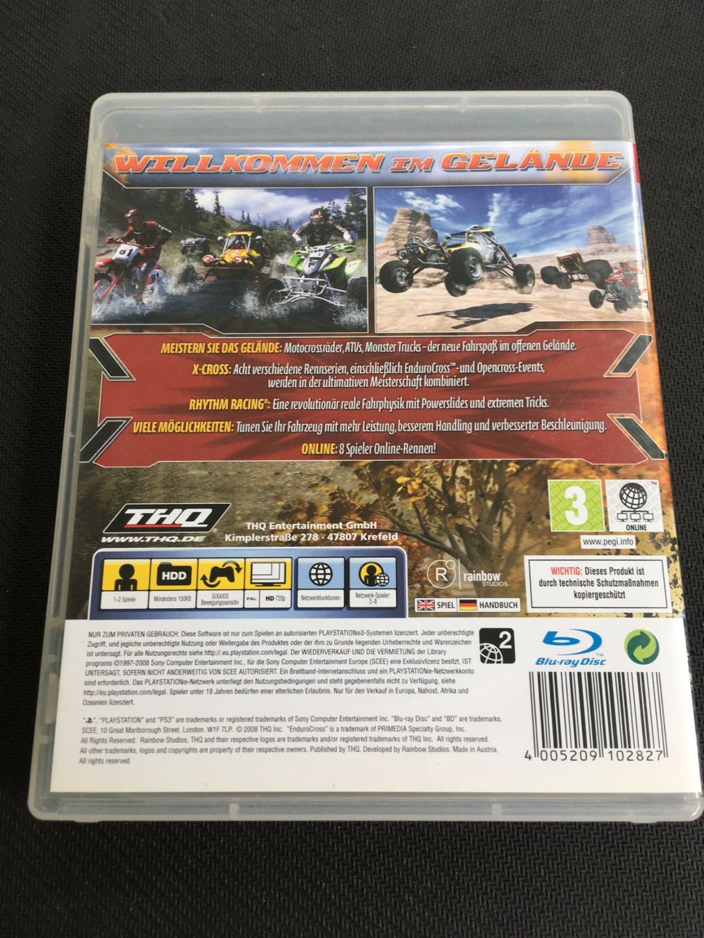 Sony Giochi: MX vs ATV untamed -  PS3 / Playstation 3 – Usato da St.Gallen venduto da sjosjo 1